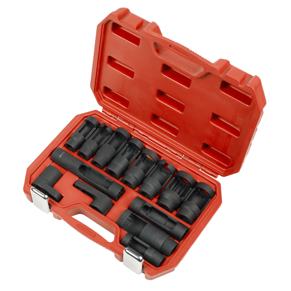 Sealey SX045 Oxygen & Diesel Injector Window Socket Set 1/2"Sq Drive 14pc - SX045 - Sealey Tools UK - Trade Counter Direct