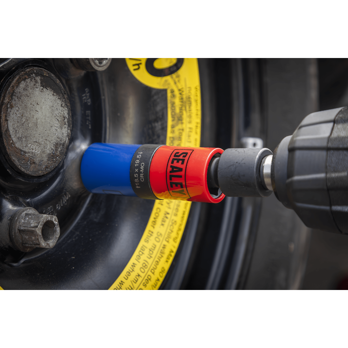 Sealey SX1820S Double Ended Alloy Wheel Impact Socket Set 1/2"Sq Drive 5pc - SX1820S - Sealey Tools UK - Trade Counter Direct