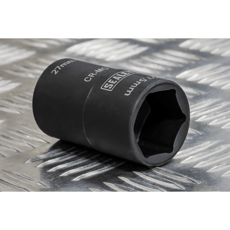 Sealey SX1822 63mm Double Ended Impact Socket 1/2"Sq Drive 27 x 27.5mm - SX1822 - Sealey Tools UK - Trade Counter Direct