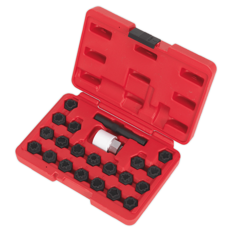 Sealey SX206 Locking Wheel Nut Key Set for Audi 22pc - SX206 - Sealey Tools UK - Trade Counter Direct