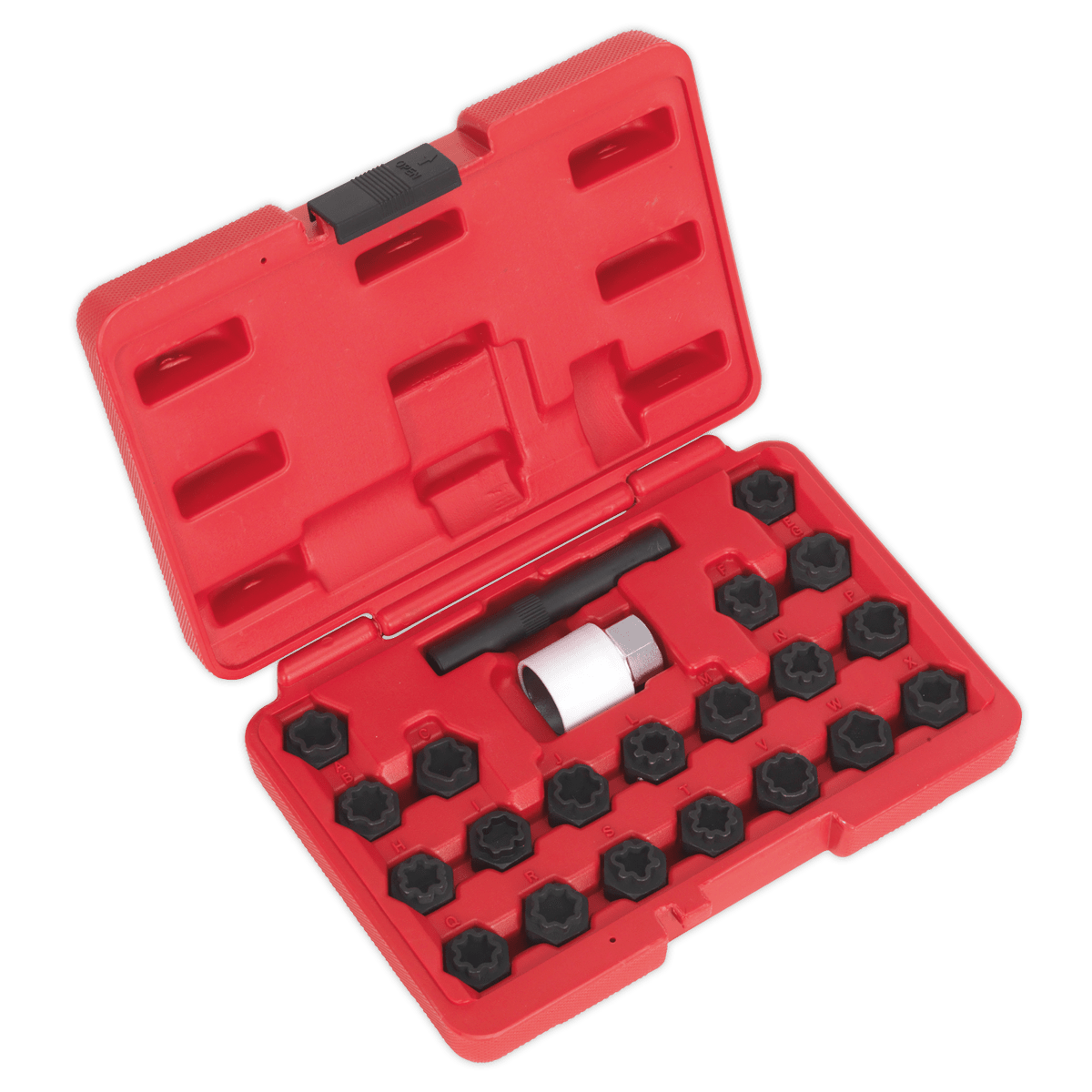 Sealey SX206 Locking Wheel Nut Key Set for Audi 22pc - SX206 - Sealey Tools UK - Trade Counter Direct