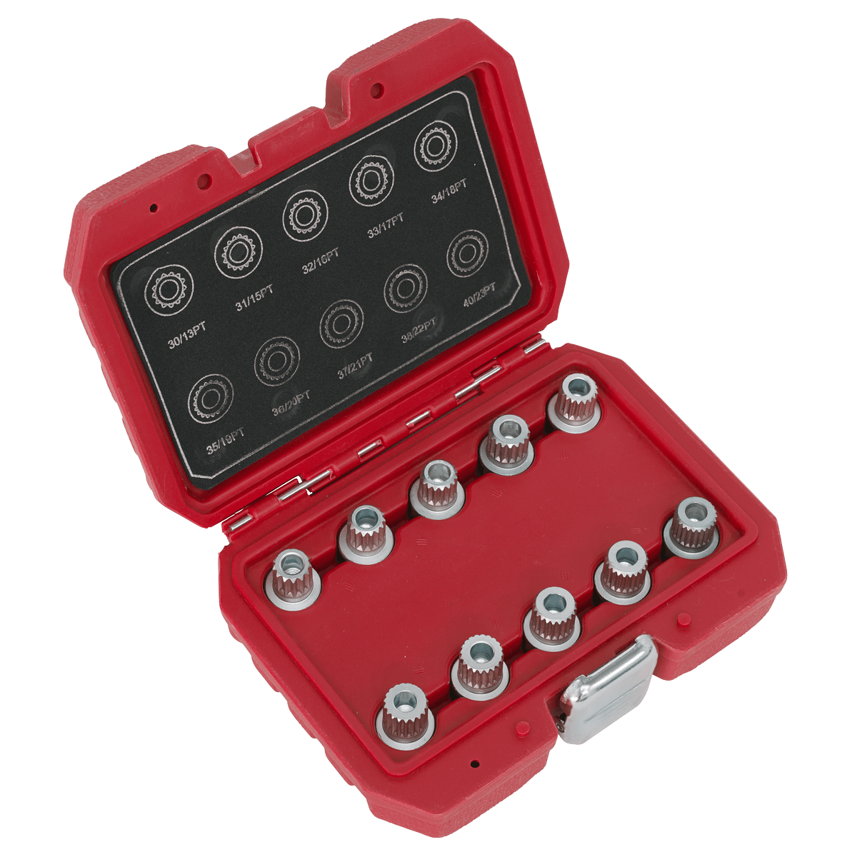 Sealey SX208 Locking Wheel Nut Key Set for BMW & Mini 10pc - SX208 - Sealey Tools UK - Trade Counter Direct
