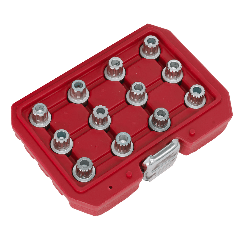 Sealey SX224 Locking Wheel Nut Key Set for VW 12pc - SX224 - Sealey Tools UK - Trade Counter Direct