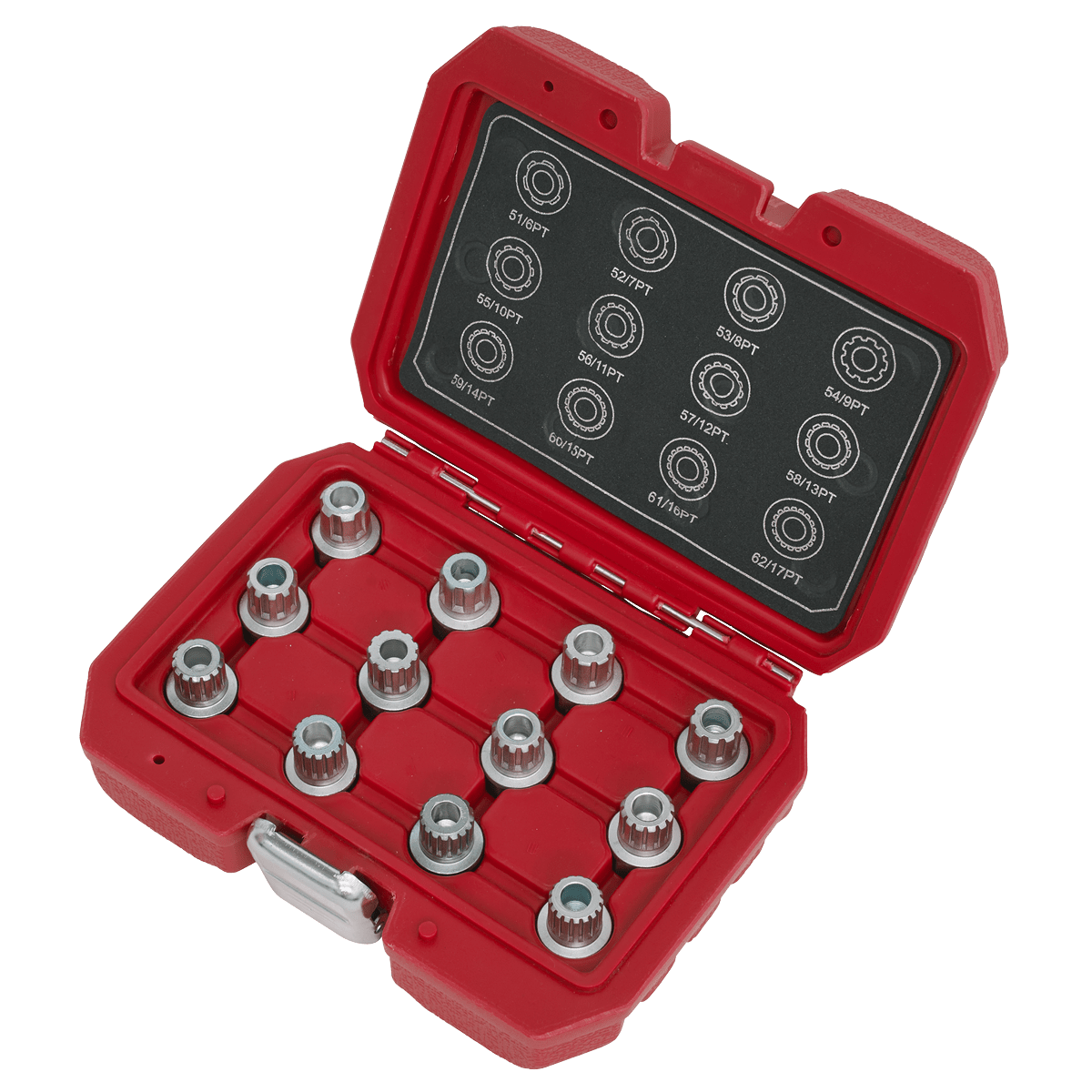 Sealey SX224 Locking Wheel Nut Key Set for VW 12pc - SX224 - Sealey Tools UK - Trade Counter Direct