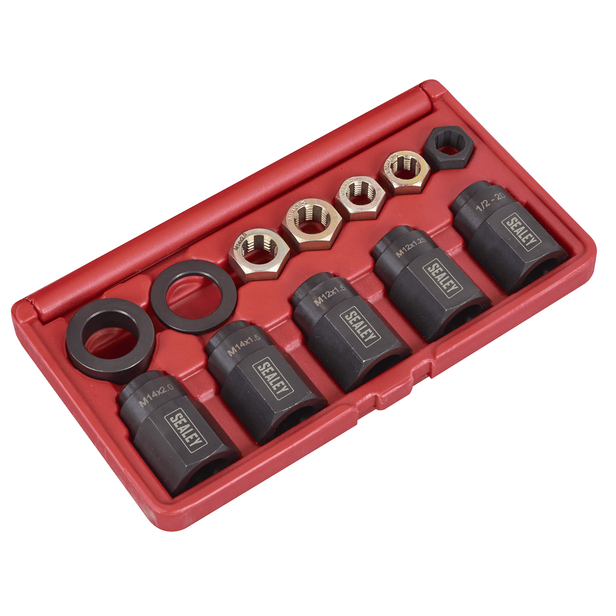 Sealey SX228 Wheel Stud Installer Kit 12pc - SX228 - Sealey Tools UK - Trade Counter Direct