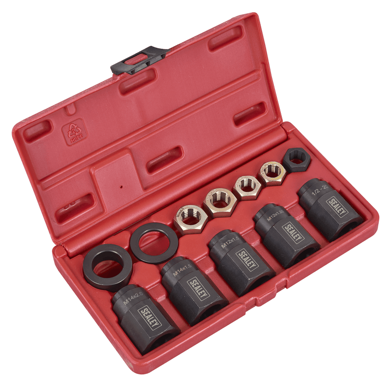 Sealey SX228 Wheel Stud Installer Kit 12pc - SX228 - Sealey Tools UK - Trade Counter Direct