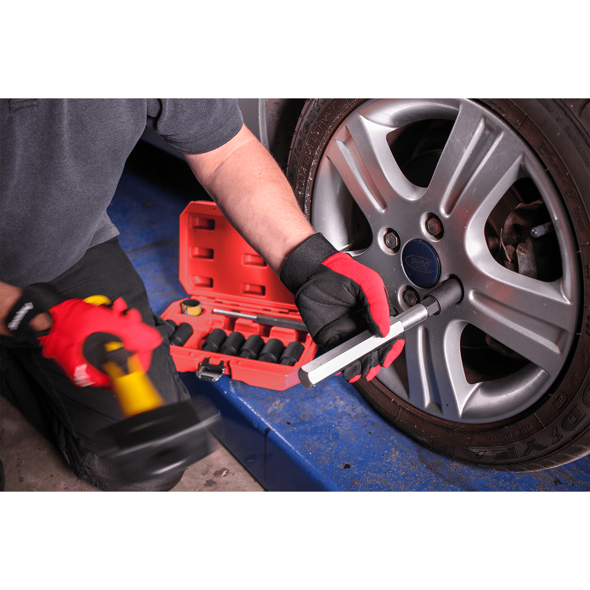 Sealey SX272 Locking Wheel Nut Removal Set 10pc - SX272 - Sealey Tools UK - Trade Counter Direct