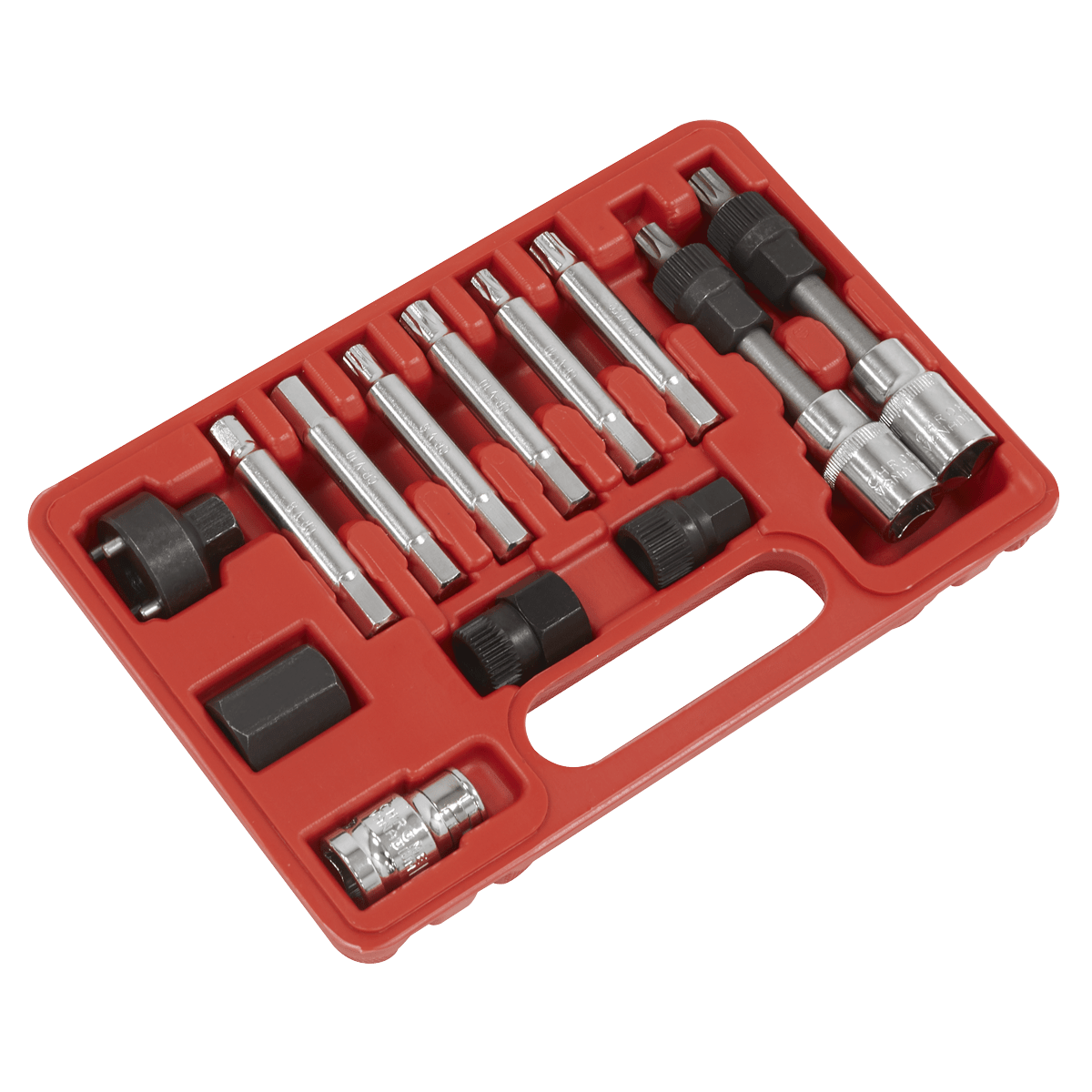 Sealey SX401 Alternator Freewheel Removal Set 13pc - SX401 - Sealey Tools UK - Trade Counter Direct