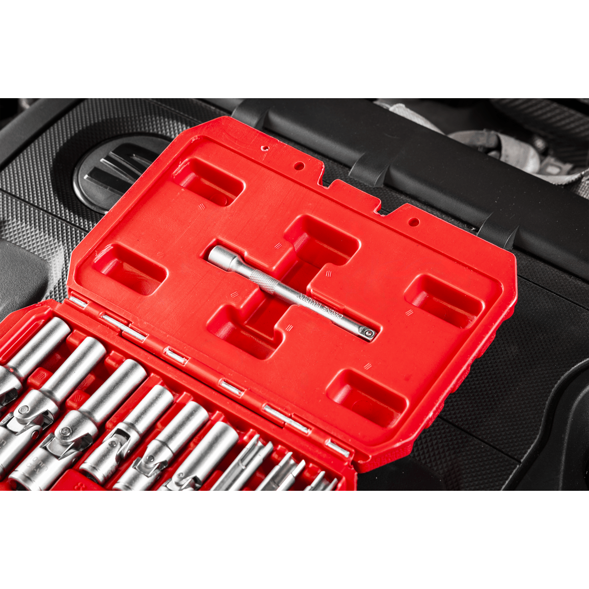 Sealey SX4031 Glow Plug Socket Set 18pc 1/4"Sq & 3/8"Sq Drive - SX4031 - Sealey Tools UK - Trade Counter Direct
