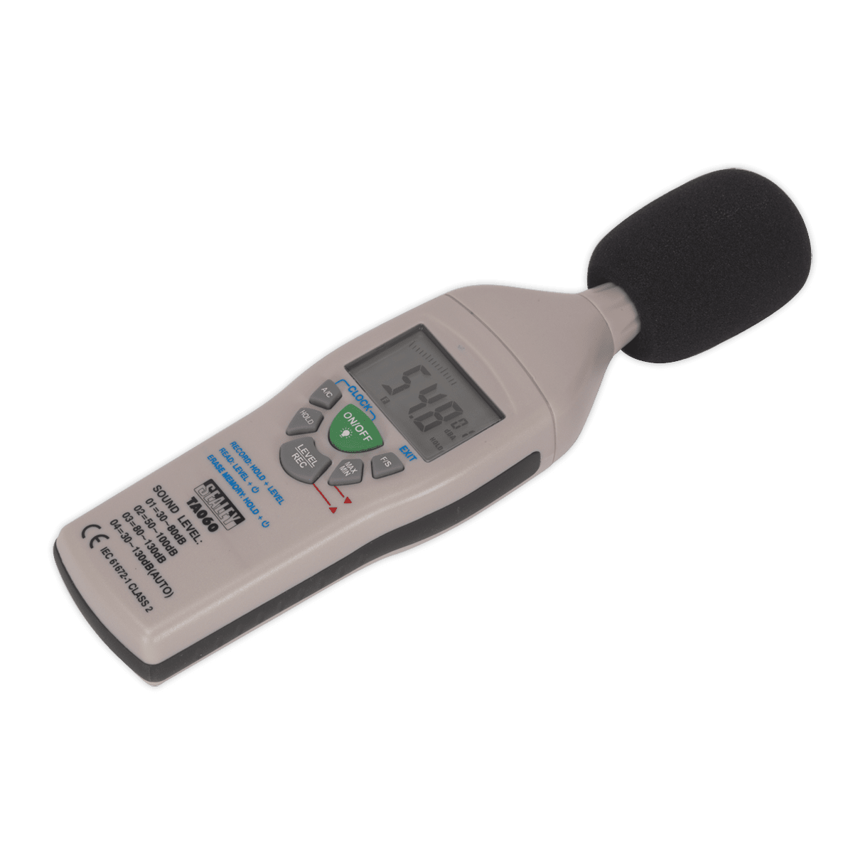 Sealey TA060 Sound Level Meter - TA060 - Sealey Tools UK - Trade Counter Direct