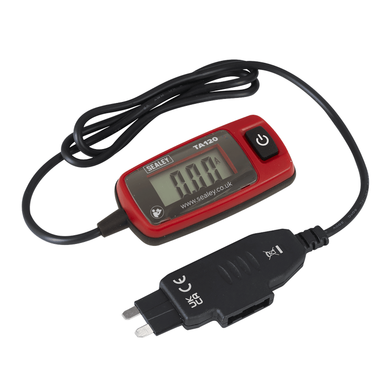 Sealey TA120 Automotive Current Tester Standard Blade Fuse 20A - TA120 - Sealey Tools UK - Trade Counter Direct