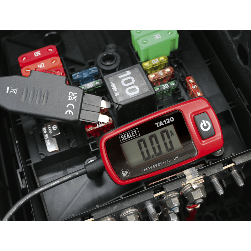 Sealey TA120 Automotive Current Tester Standard Blade Fuse 20A - TA120 - Sealey Tools UK - Trade Counter Direct