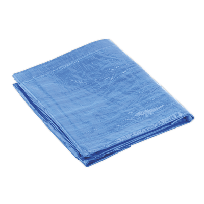 Sealey TARP1216 Tarpaulin 3.66 x 4.88m Blue - TARP1216 - Sealey Tools UK - Trade Counter Direct
