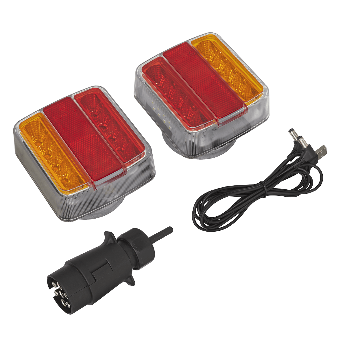 Sealey TB18LEDW Wireless SMD LED Trailer Light Set 2pc - TB18LEDW - Sealey Tools UK - Trade Counter Direct