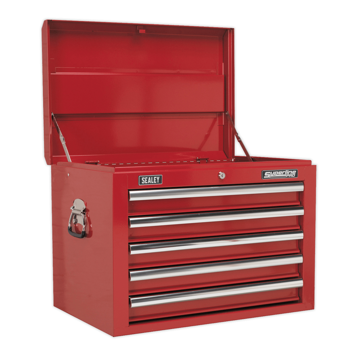 Sealey TBTPCOMBO1 Superline PRO® Tool Chest Combination 14 Drawer with 446pc Tool Kit - Red - TBTPCOMBO1 - Sealey Tools UK - Trade Counter Direct
