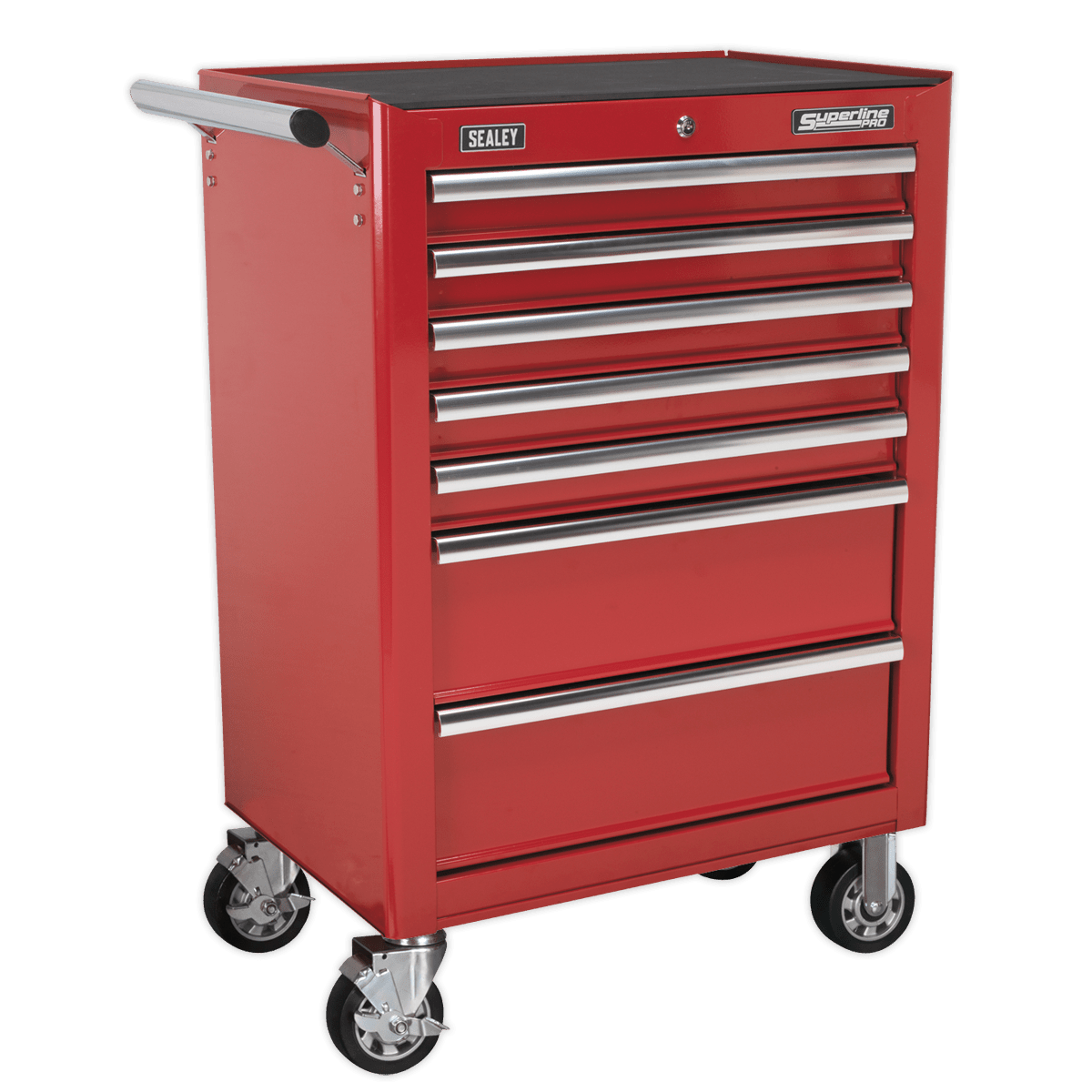 Sealey TBTPCOMBO1 Superline PRO® Tool Chest Combination 14 Drawer with 446pc Tool Kit - Red - TBTPCOMBO1 - Sealey Tools UK - Trade Counter Direct
