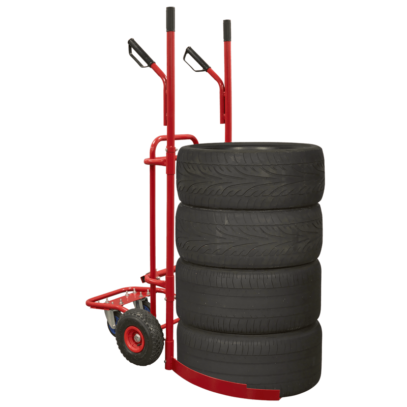 Sealey TH003 Tyre Trolley 100kg Capacity - TH003 - Sealey Tools UK - Trade Counter Direct
