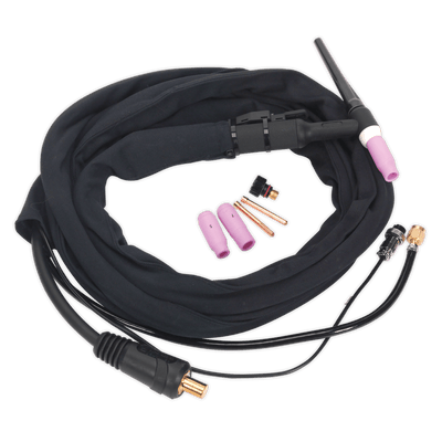 Sealey TIG12S TIG Inverter Welding Torch with Push-Button 25mm² - TIG12S - Sealey Tools UK - Trade Counter Direct