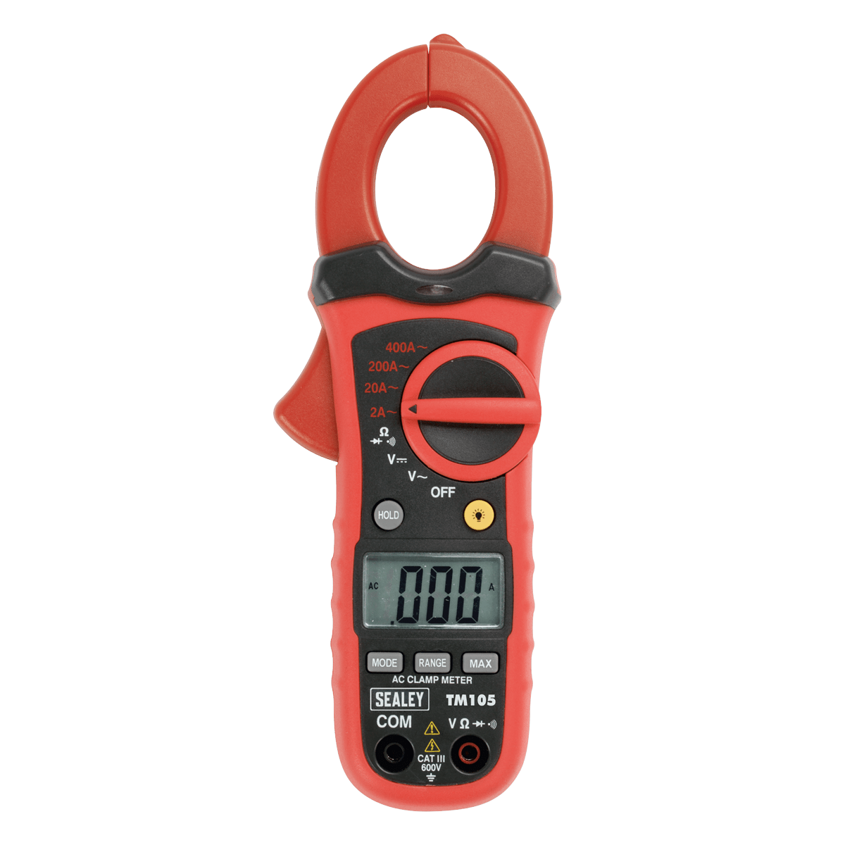 Sealey TM105 6-Function Professional Auto-Ranging Digital Clamp Meter NCVD - TM105 - Sealey Tools UK - Trade Counter Direct