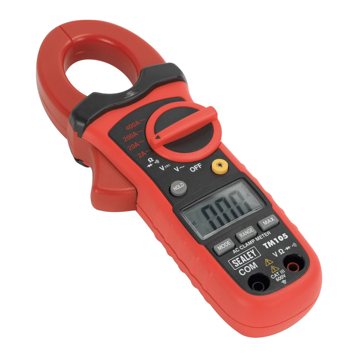Sealey TM105 6-Function Professional Auto-Ranging Digital Clamp Meter NCVD - TM105 - Sealey Tools UK - Trade Counter Direct
