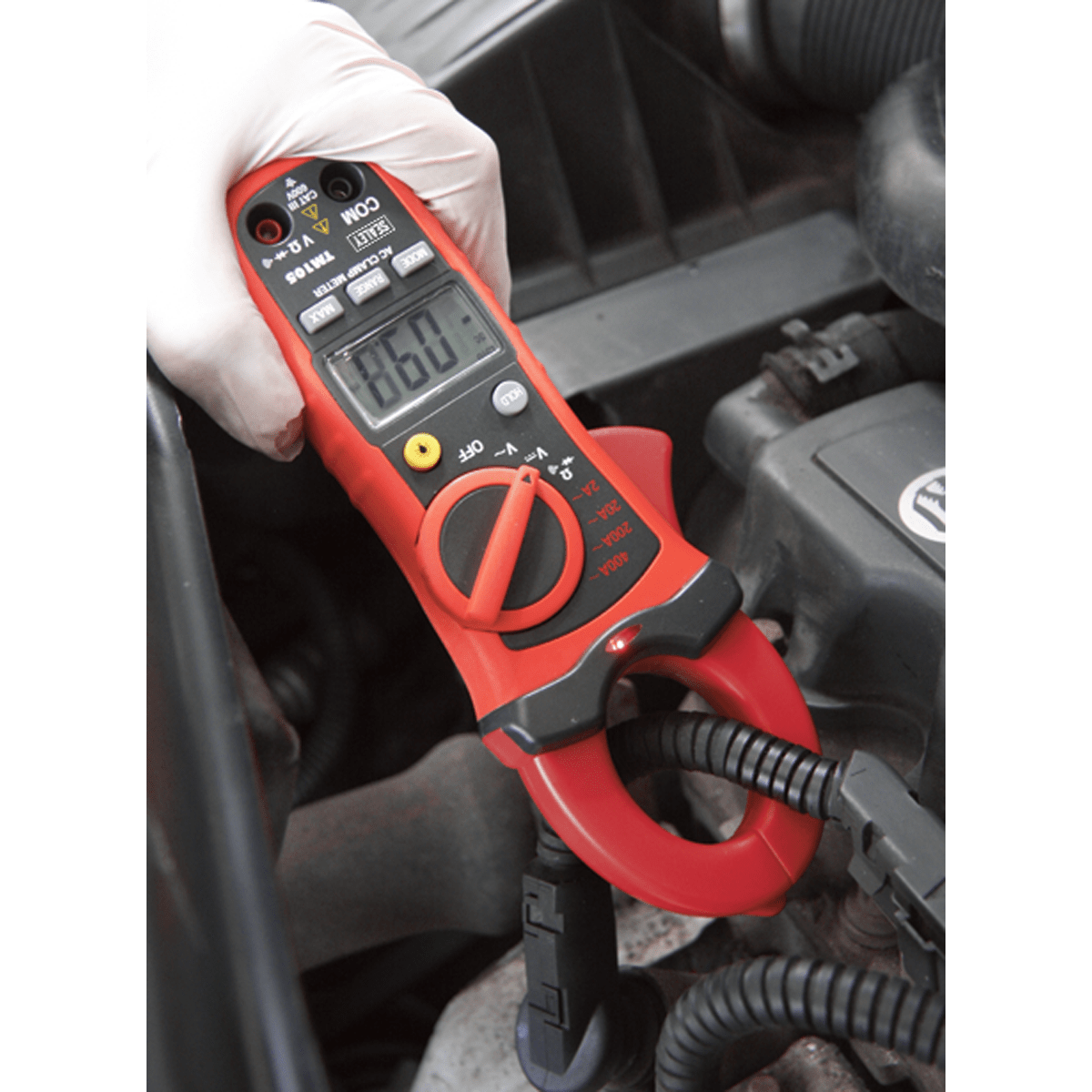 Sealey TM105 6-Function Professional Auto-Ranging Digital Clamp Meter NCVD - TM105 - Sealey Tools UK - Trade Counter Direct