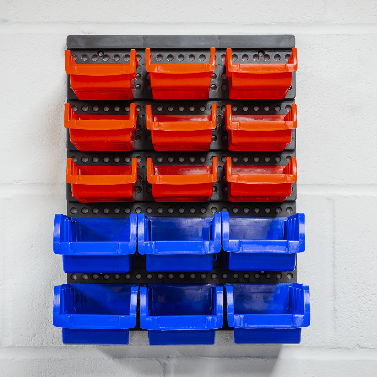 Sealey TPS1569WM Wall Mounting Bin Storage System with 15 Bins - TPS1569WM - Sealey Tools UK - Trade Counter Direct