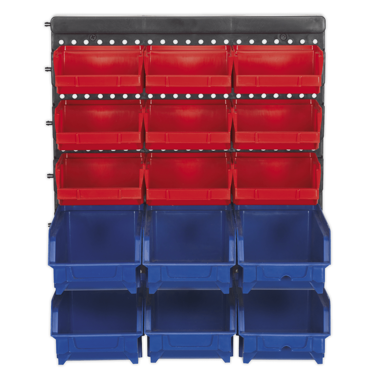Sealey TPS1569WM Wall Mounting Bin Storage System with 15 Bins - TPS1569WM - Sealey Tools UK - Trade Counter Direct