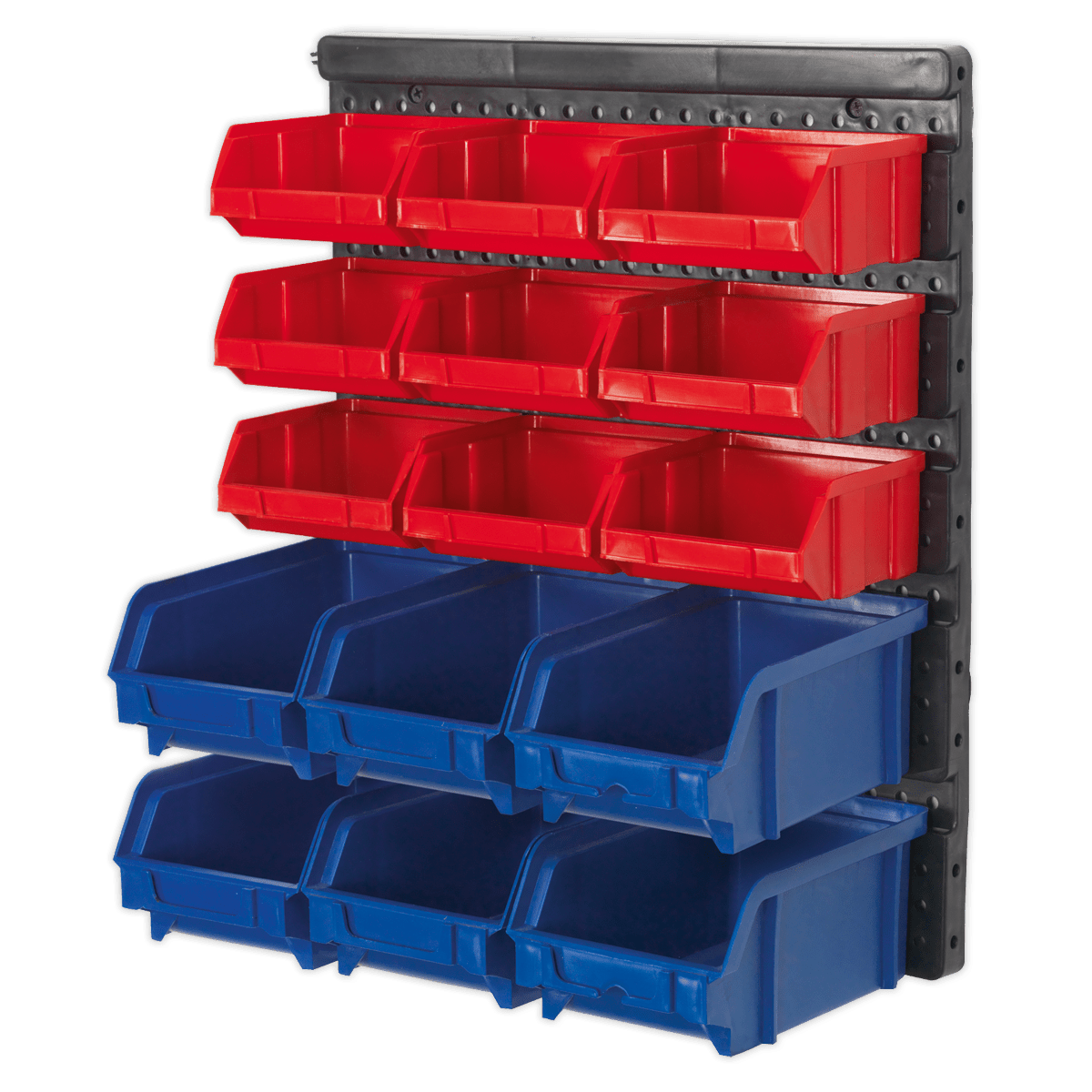 Sealey TPS1569WM Wall Mounting Bin Storage System with 15 Bins - TPS1569WM - Sealey Tools UK - Trade Counter Direct