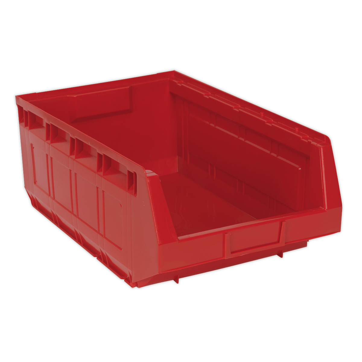 Sealey TPS56R Plastic Storage Bin 310 x 500 x 190mm, Red - Pack of 6 - TPS56R - Sealey Tools UK - Trade Counter Direct