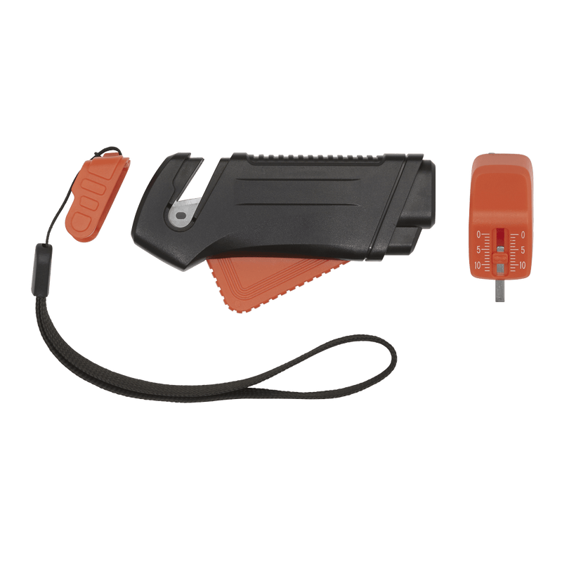 Sealey TST19 Emergency Breakout Tool with Tyre Tread Depth Gauge - TST19 - Sealey Tools UK - Trade Counter Direct