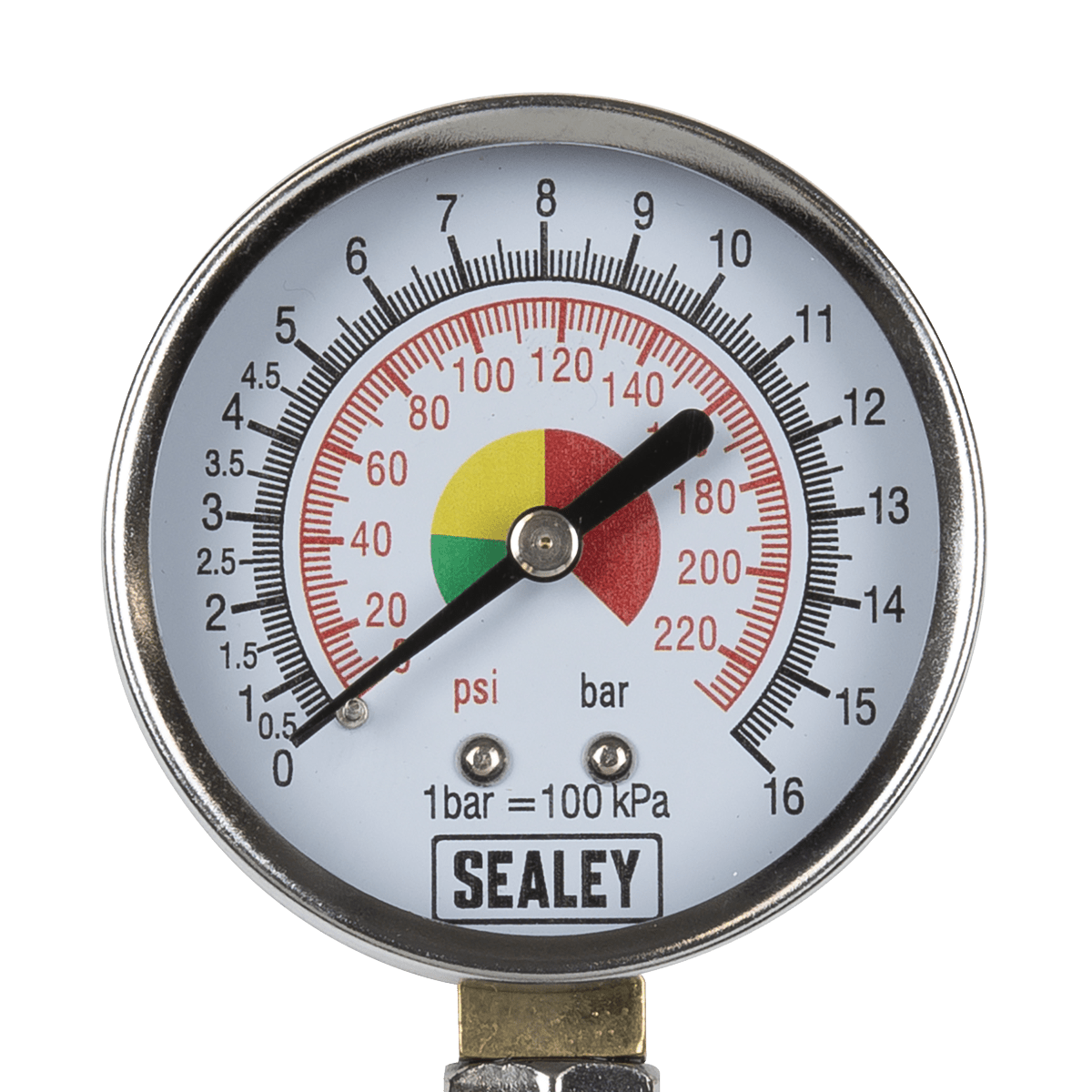 Sealey TSTPG34 Twin Connector Tyre Pressure Gauge - TSTPG34 - Sealey Tools UK - Trade Counter Direct