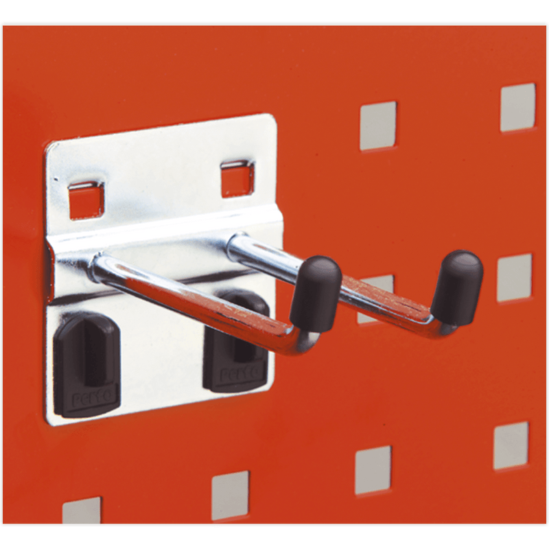 Sealey TTS21 Double Prong Hook 6 x 50mm Angled End Pack of 5 - TTS21 - Sealey Tools UK - Trade Counter Direct