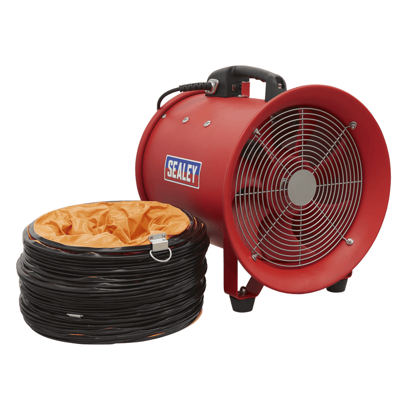 Sealey VEN300 Portable Ventilator Ø300mm with 5m Ducting - VEN300 - Sealey Tools UK - Trade Counter Direct