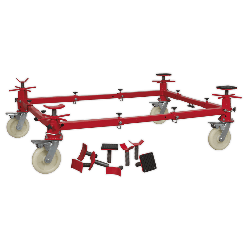 Sealey VMD002 Vehicle Moving Dolly 4 Post 900kg - VMD002 - Sealey Tools UK - Trade Counter Direct