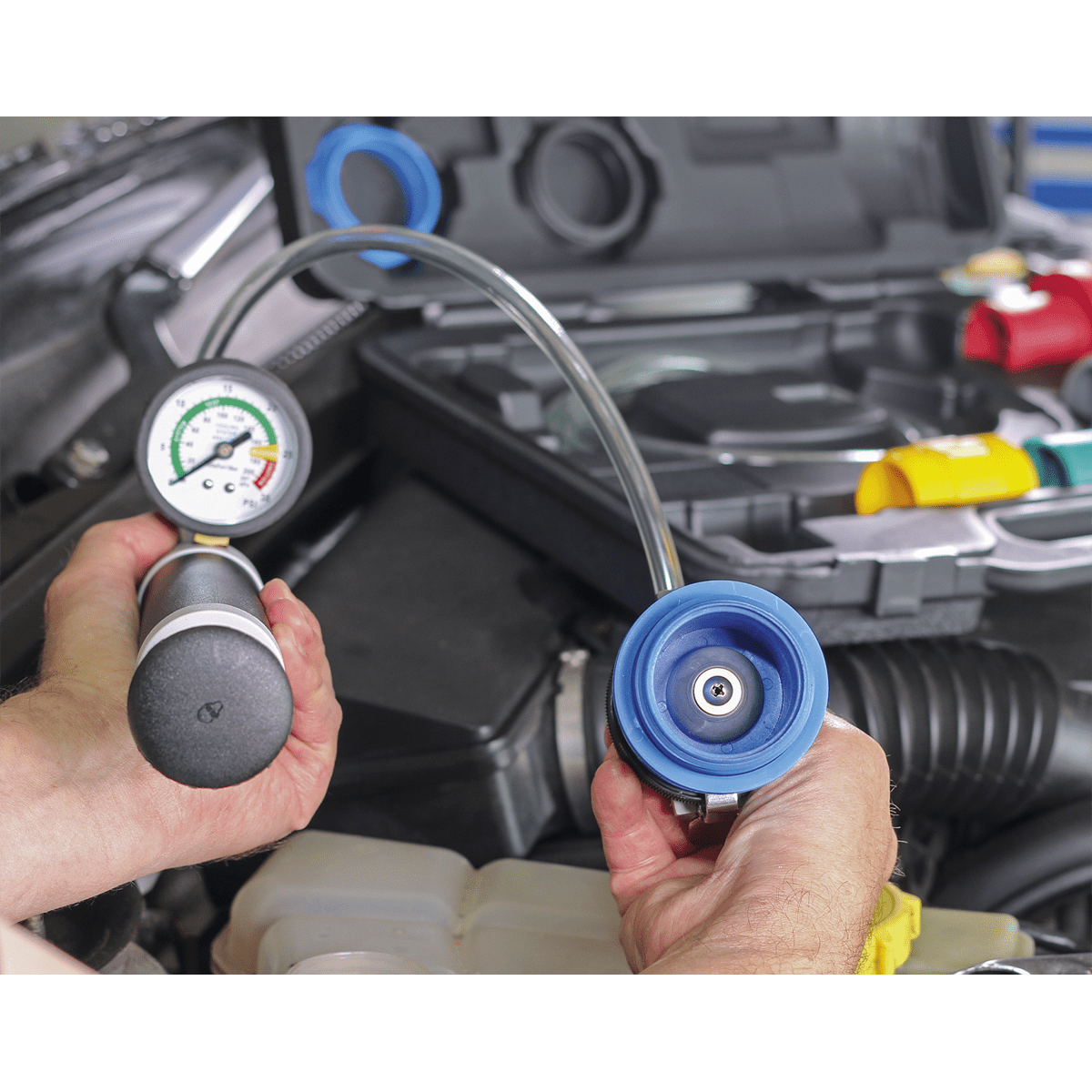 Sealey VS0031 Cooling System & Cap Testing Kit - VS0031 - Sealey Tools UK - Trade Counter Direct