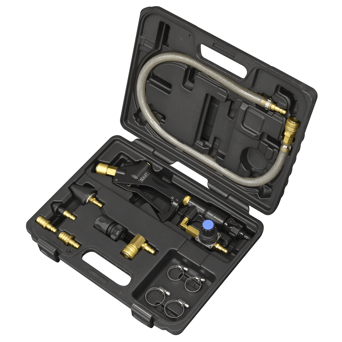 Sealey VS0055 Pulsating Cooling System Flush Tool Set - VS0055 - Sealey Tools UK - Trade Counter Direct