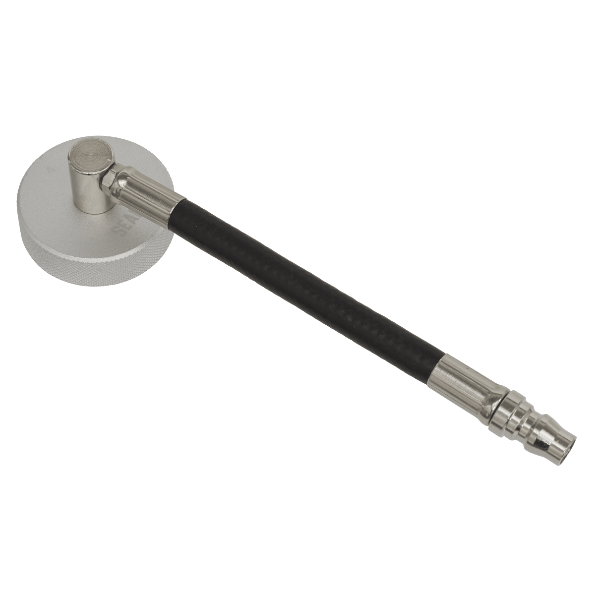 Sealey VS0204C4 Brake Pressure Bleeder Cap 45mm & Connector With Hose 90° - VS0204C4 - Sealey Tools UK - Trade Counter Direct