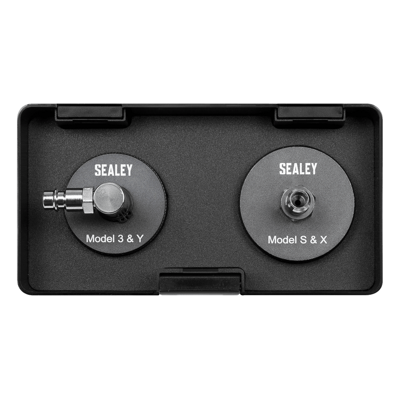 Sealey VS0204T Brake Pressure Bleeder Cap Set for Tesla - VS0204T - Sealey Tools UK - Trade Counter Direct