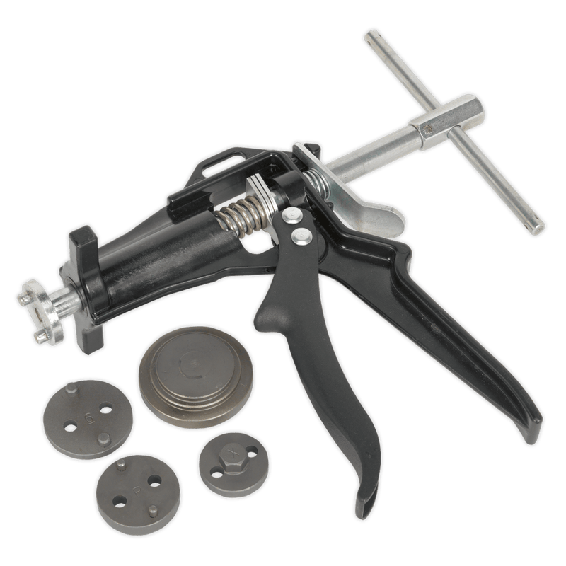Sealey VS0211 Brake Piston Wind-Back Tool Kit 5pc - VS0211 - Sealey Tools UK - Trade Counter Direct