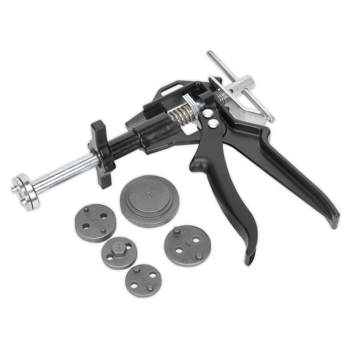 Sealey VS0211 Brake Piston Wind-Back Tool Kit 5pc - VS0211 - Sealey Tools UK - Trade Counter Direct
