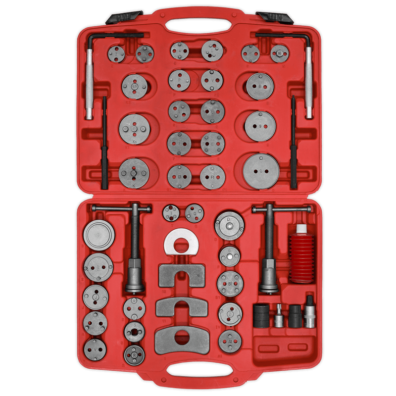 Sealey VS0287 Brake Piston Wind-Back Tool Kit 50pc - VS0287 - Sealey Tools UK - Trade Counter Direct