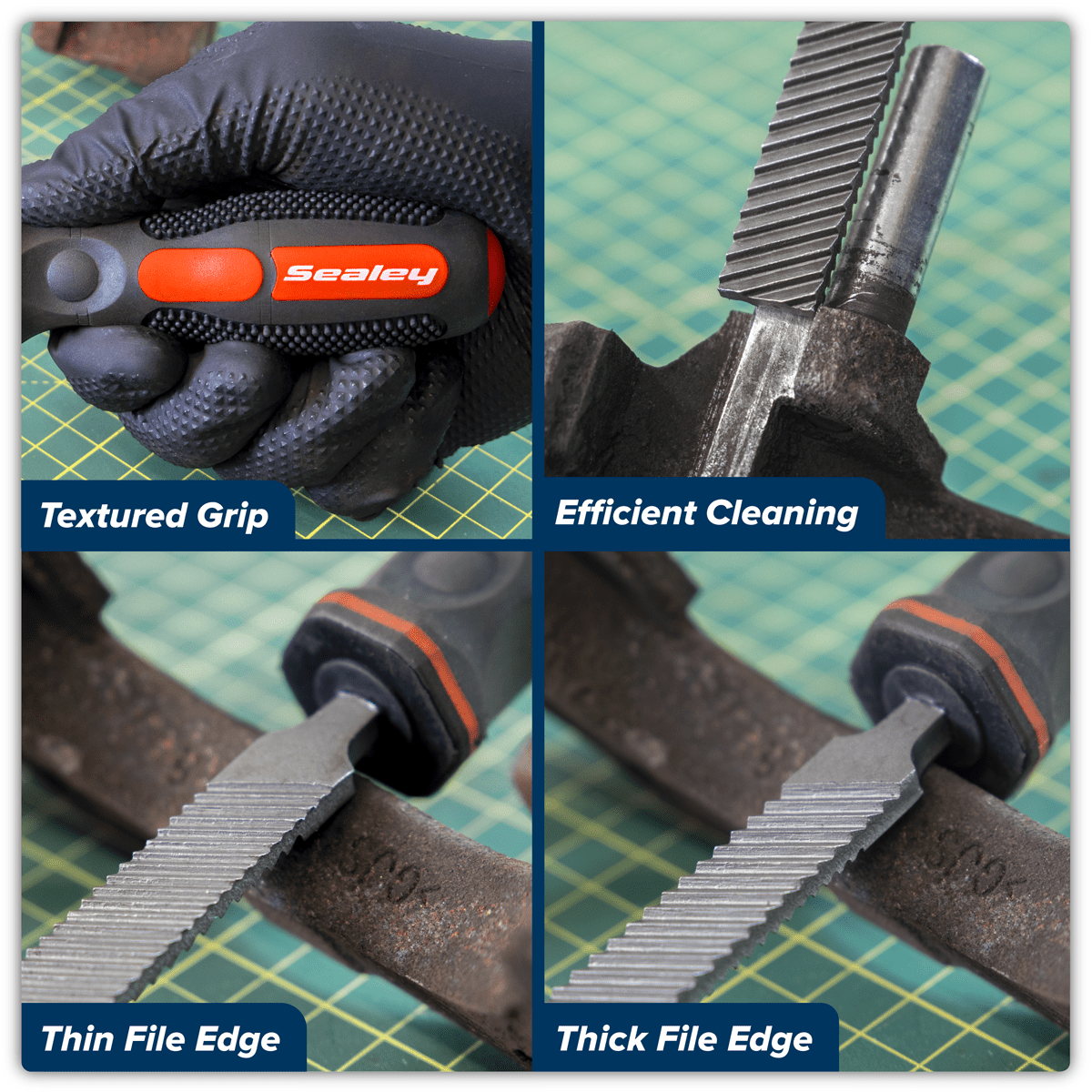 Sealey VS0391 Caliper Cleaning File - VS0391 - Sealey Tools UK - Trade Counter Direct