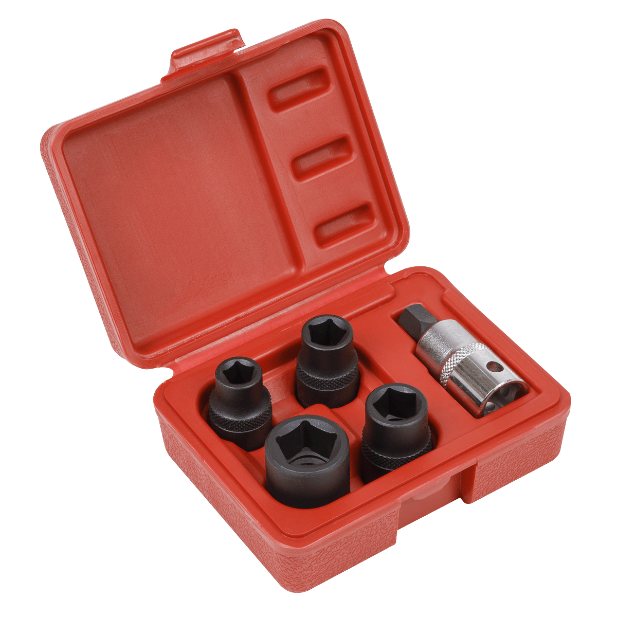 Sealey VS0464 Brake Caliper Socket Set 1/2"Sq Drive 5pc - VS0464 - Sealey Tools UK - Trade Counter Direct