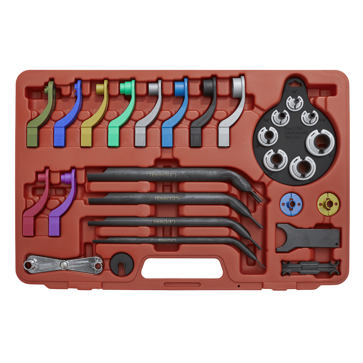 Sealey VS0557 Fuel & Air Conditioning Disconnection Tool Kit 27pc - VS0557 - Sealey Tools UK - Trade Counter Direct