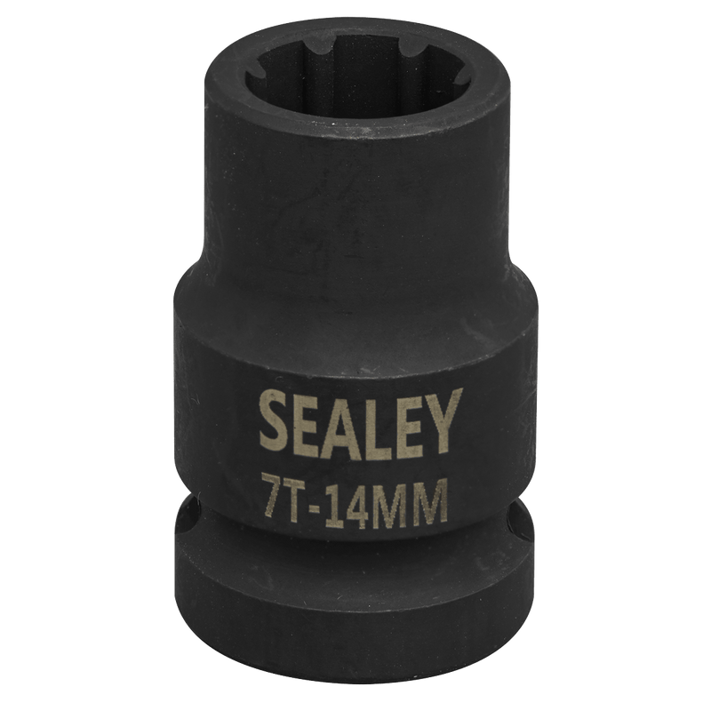 Sealey VS0985 Brake Caliper Socket 1/2"Sq Drive 14mm 7-Point - VS0985 - Sealey Tools UK - Trade Counter Direct