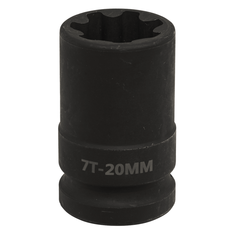Sealey VS0986 Brake Caliper Socket 1/2"Sq Drive 20mm 7-Point - VS0986 - Sealey Tools UK - Trade Counter Direct