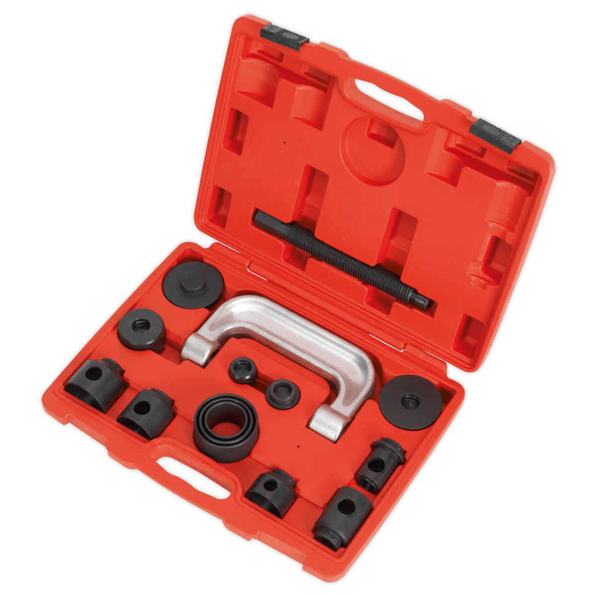 Sealey VS1274 Lower Ball Joint Remover/Installer for Mercedes, Renault 14pc - VS1274 - Sealey Tools UK - Trade Counter Direct