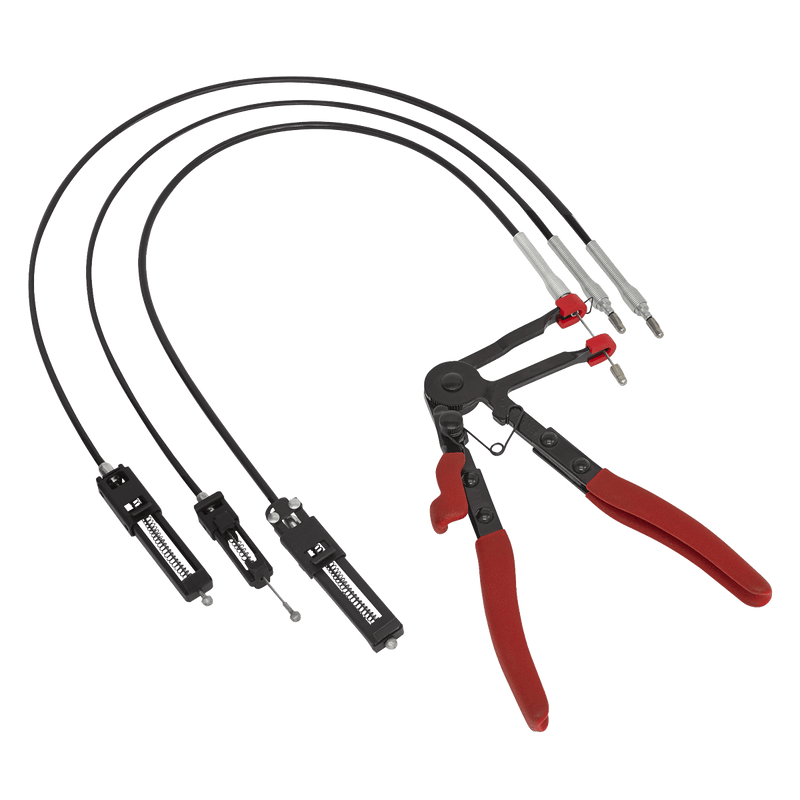 Sealey VS1675 Remote Action Hose Clamp Pliers Interchangeable - VS1675 - Sealey Tools UK - Trade Counter Direct