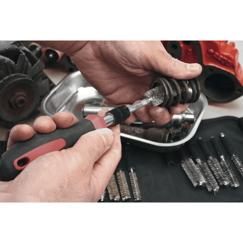 Sealey VS1800 Cleaning & Decarbonising Brush Set 20pc - VS1800 - Sealey Tools UK - Trade Counter Direct