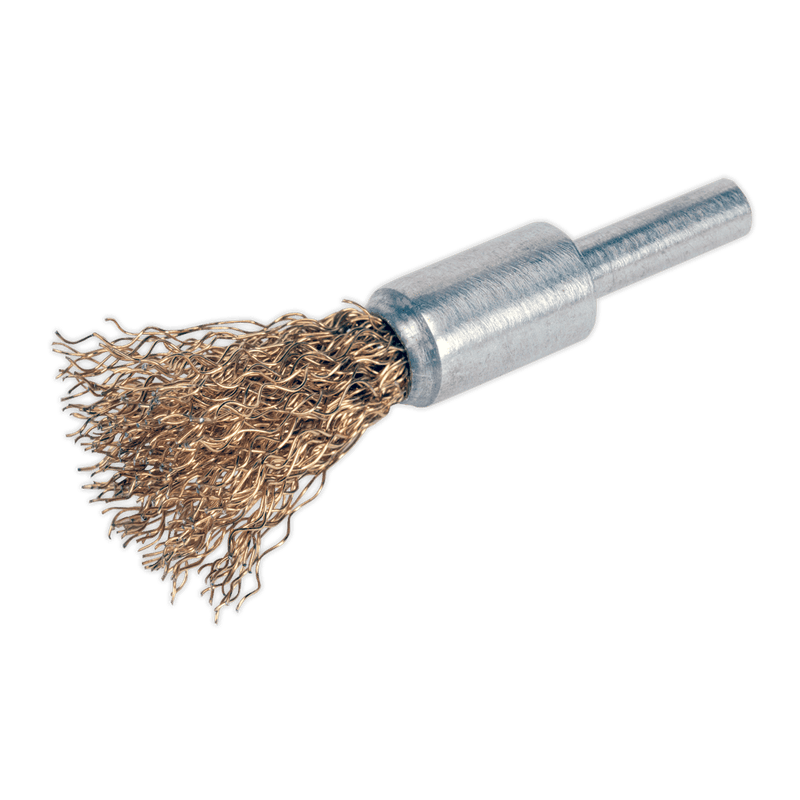Sealey VS1802 Flat Top Crimped Wire Decarbonising Brush 13mm - VS1802 - Sealey Tools UK - Trade Counter Direct